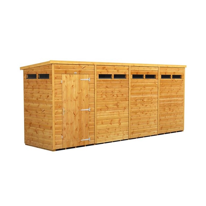 16 x 4 Power Pent Security Shed