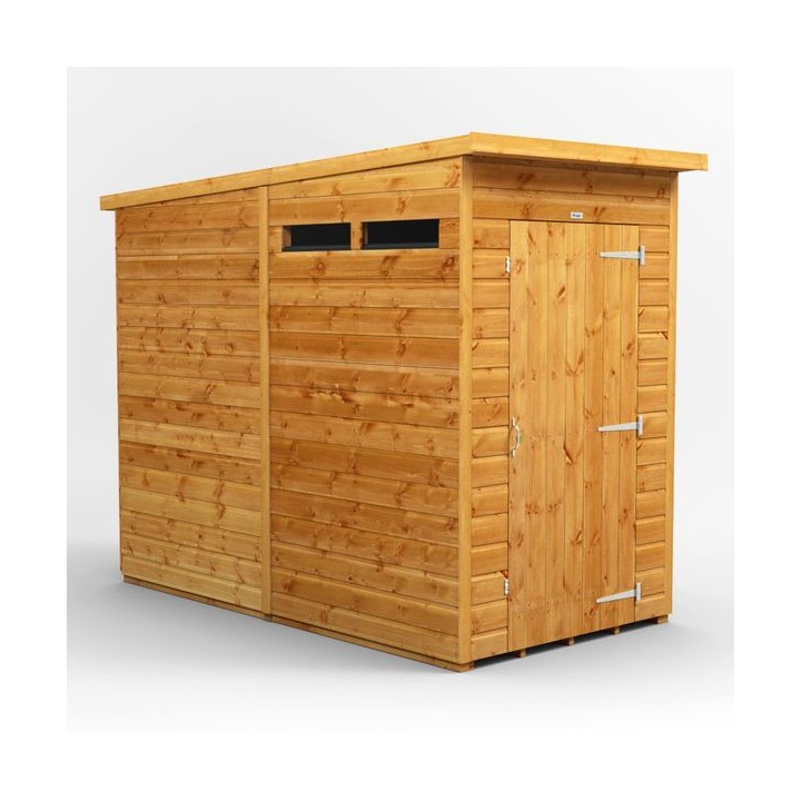 4 x 8 Power Pent Security Shed