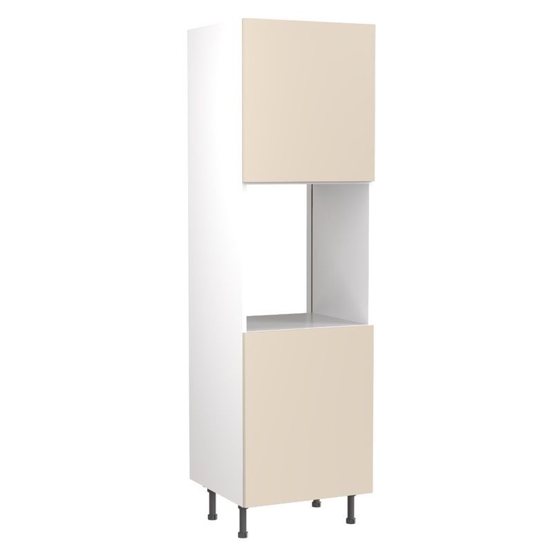 Flatpack Single Oven Tower Shaker Ultra Matt Cashmere Slab 600mm - FKKH0631 Flatpack Single Oven Tower Shaker Ultra Matt Cashmere Slab 600mm - FKKH0631
