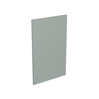 Flatpack 600 Base End Panel J-Pull Ultra Matt Sage Green