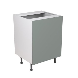 Flatpack 600 Sink/Hob Cabinet Slab Supermatt Agave Green