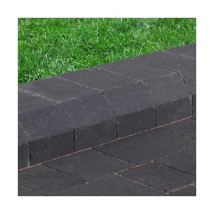 Marshalls Savanna Splay Kerb Charcoal 130 x 160 x 250mm