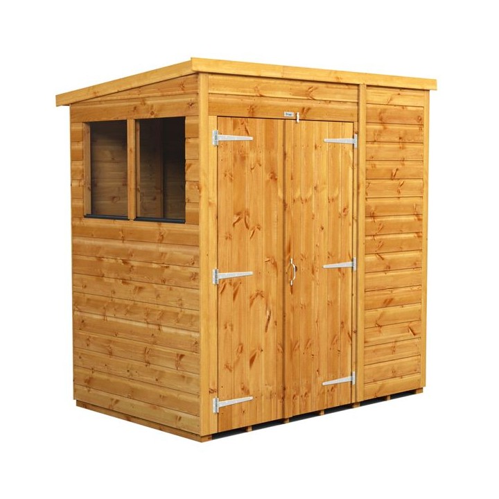 6 x 4 Power Pent Double Door