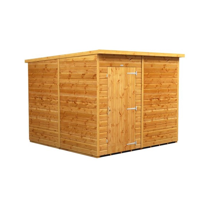 8 x 8 Power Pent Windowless Garden Shed