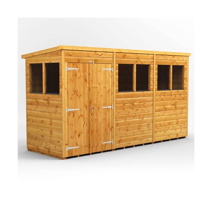 12 x 4 Power Pent Double Door