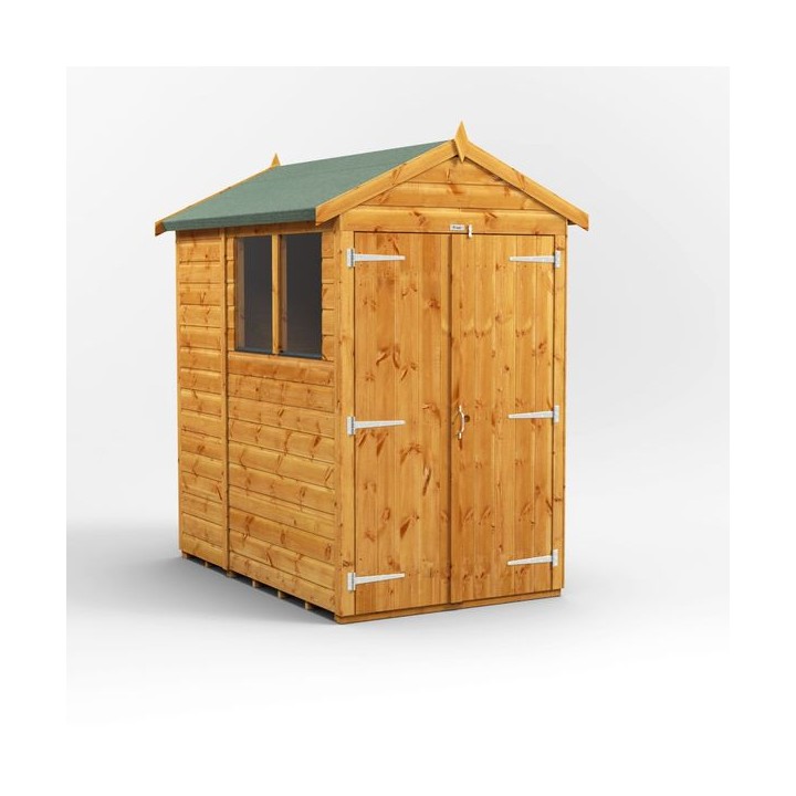 6 x 4 Power Apex Double Door