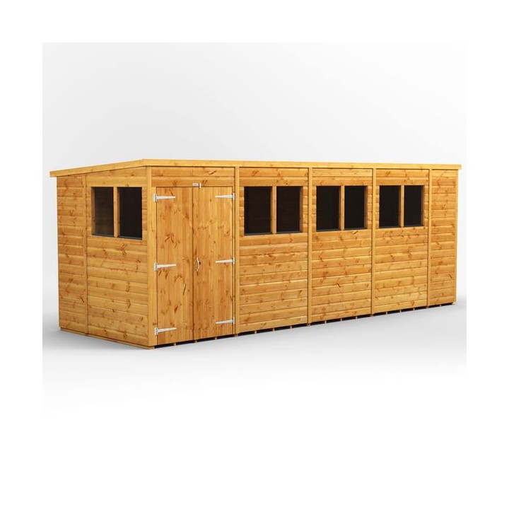 18 x 6 Power Pent Double Door