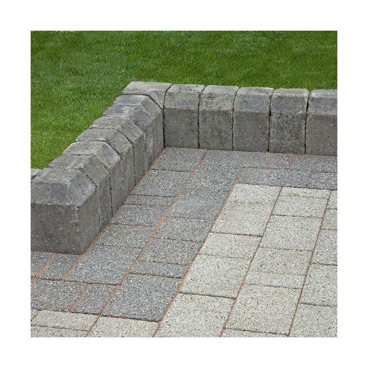 Marshalls Tegula Radial Internal Pennant Grey Kerb Edging 96mm x 130mm x 160mm x 250mm