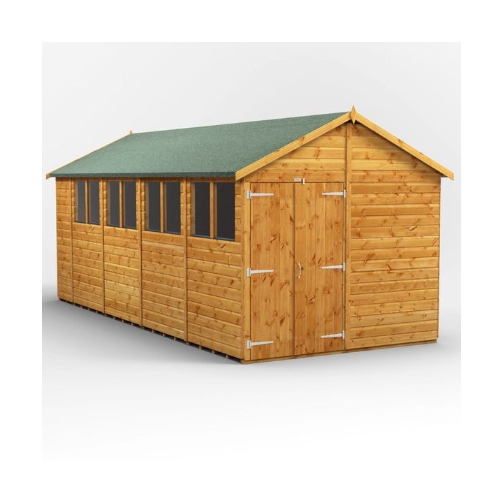 18 x 8 Power Apex Double Doors