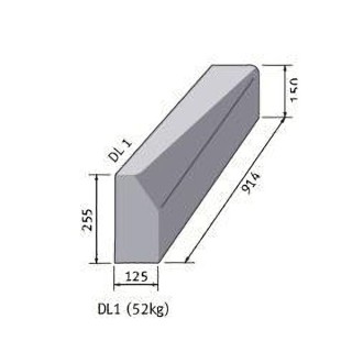 Bs Eaton DL1 Left Hand Dropper Kerb