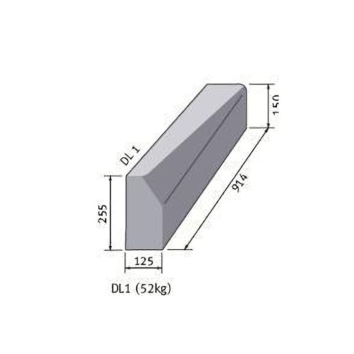 Bs Eaton DL1 Left Hand Dropper Kerb