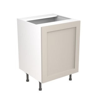 Flatpack Sink Base Unit Shaker Ultra Matt Light Grey 600mm - FKKH0735