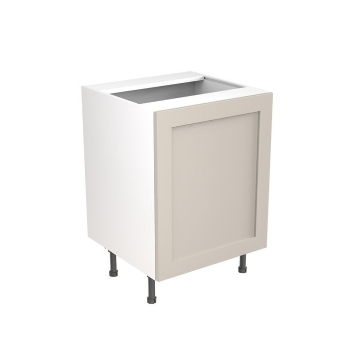 Flatpack Sink Base Unit Shaker Ultra Matt Light Grey 600mm - FKKH0735