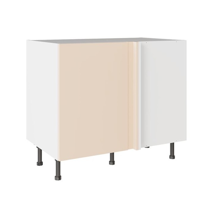 Flatpack 1000 Drawerline Base Cabinet Slab Super Gloss Cashmere