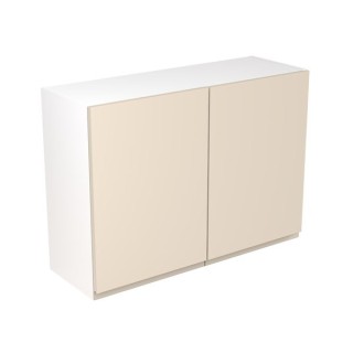 Flatpack Wall Unit J-PULL Super Gloss Cashmere 1000mm