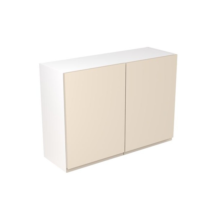 Flatpack Wall Unit J-PULL Super Gloss Cashmere 1000mm