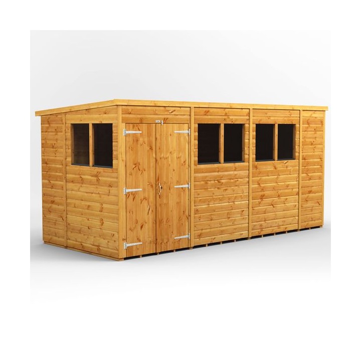 14 x 6 Power Pent Double Door