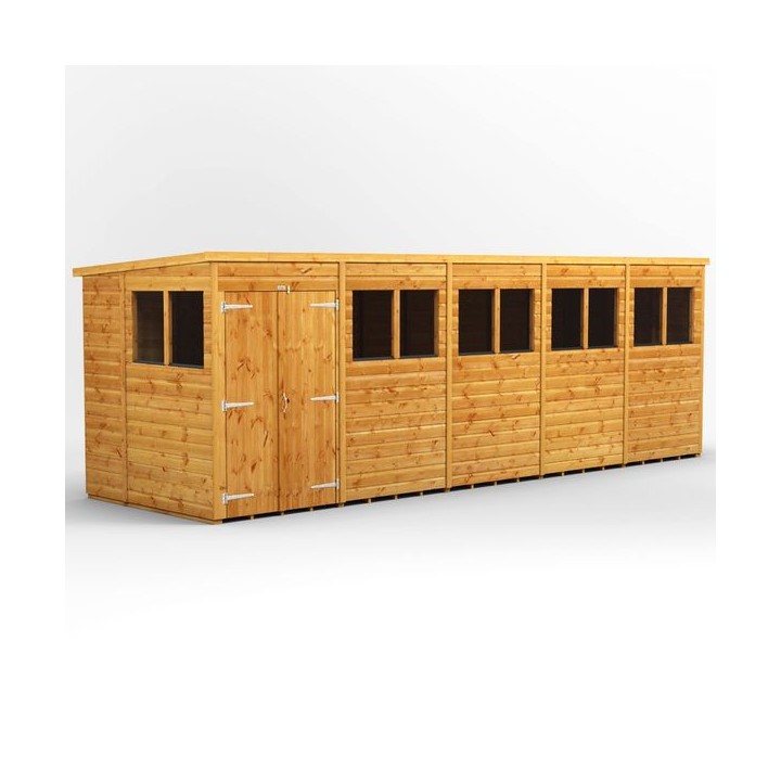 20 x 6 Power Pent Double Door