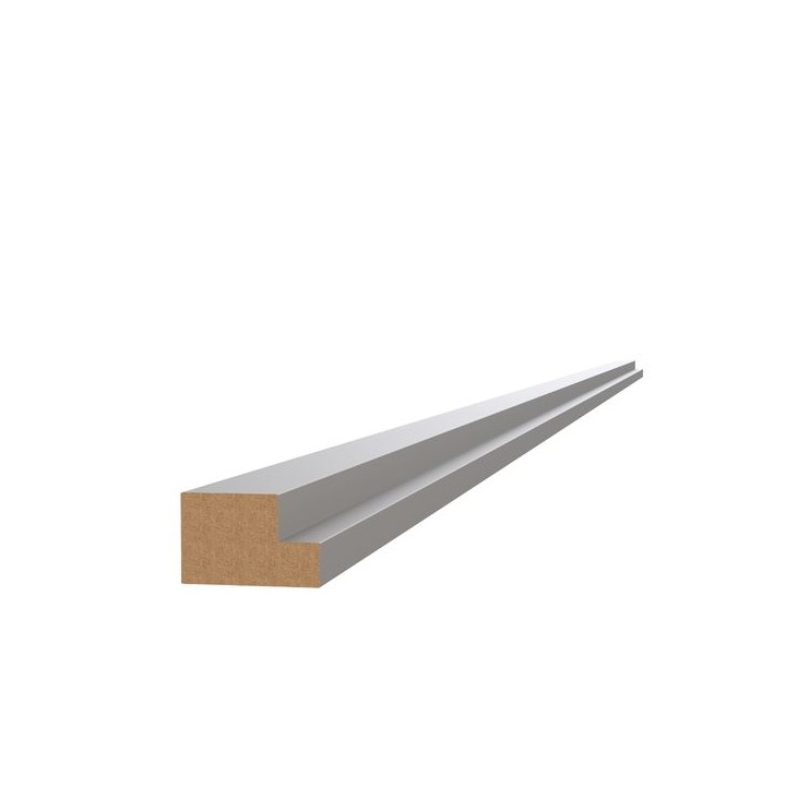 Modern Cornice or Pelmet for Shaker Ultra Matt Dust Grey 2745mm - FKKH0824