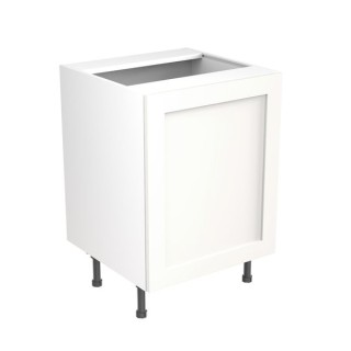 Flatpack Sink Base Unit Shaker Ultra Matt White 600mm - FKKH0535
