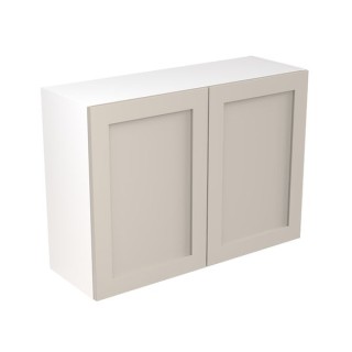 Flatpack Wall Unit Shaker Ultra Matt Light Grey 1000mm - FKKH0715