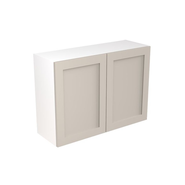 Flatpack Wall Unit Shaker Ultra Matt Light Grey 1000mm - FKKH0715
