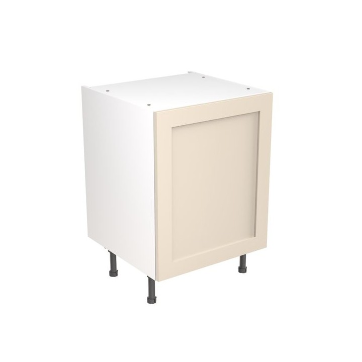 Flatpack Base Unit Shaker Ultra Matt Cashmere 600mm - FKKH0604