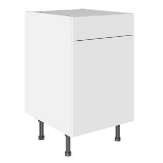 Flatpack 500 Drawerline Base Cabinet Slab Supermatt White