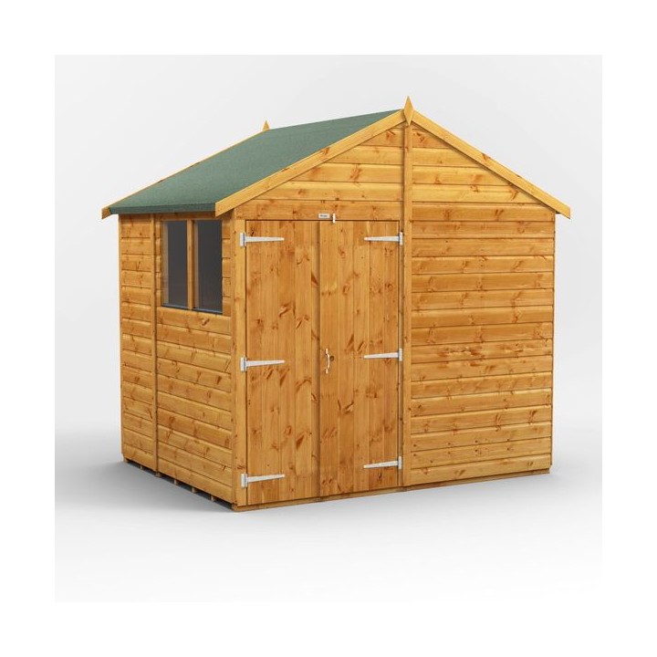 6 x 8 Power Apex Double Doors