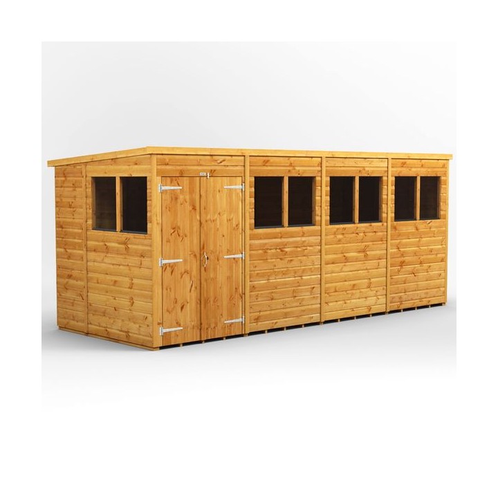 16 x 6 Power Pent Double Door