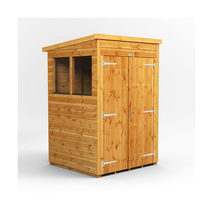 4 x 4 Power Pent Double Door