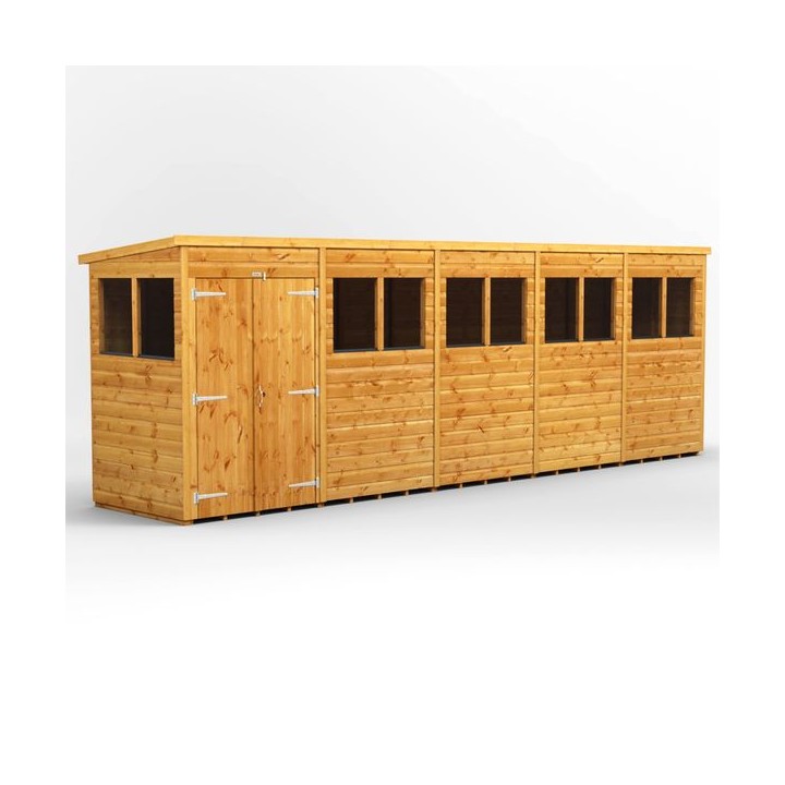 20 x 4 Power Pent Double Door