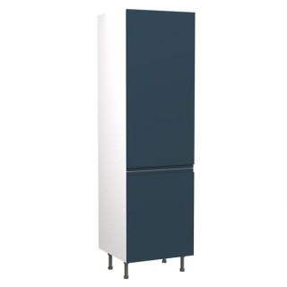 Flatpack Fridge & Freezer Housing J-Pull Shaker Ultra Matt Indigo Blue