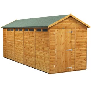 18 x 6 Power Apex Security Shed