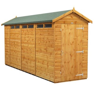 14 x 4 Power Apex Security Shed