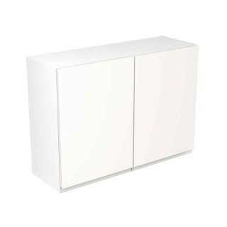 Flatpack Wall Unit J-pull Super Gloss White 1000mm - FKKJ0015