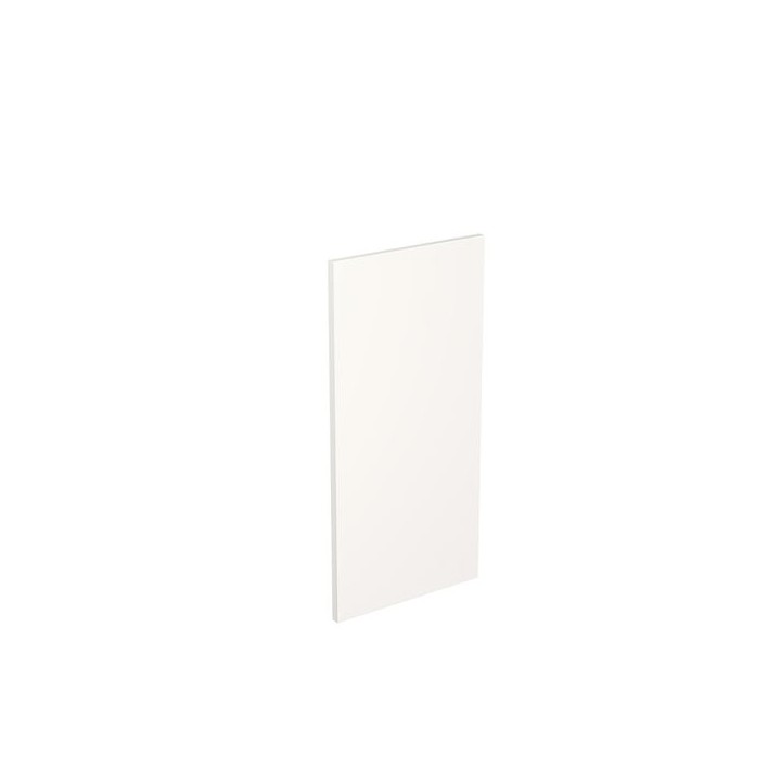 Flatpack 350 Wall End Panel Value Slab Standard Matt White