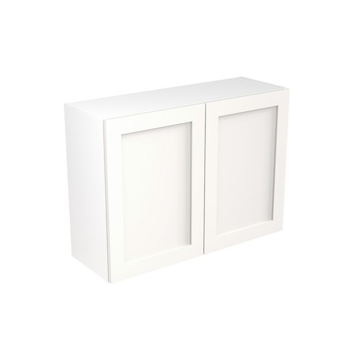 Flatpack Wall Unit Shaker Ultra Matt White 1000mm - FKKH0515