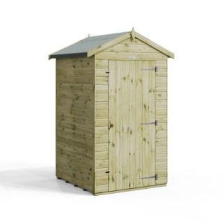 4x4 Premium Powersheds Apex No Windows