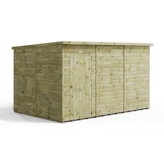 12x8 Premium Powersheds Windowless Pent