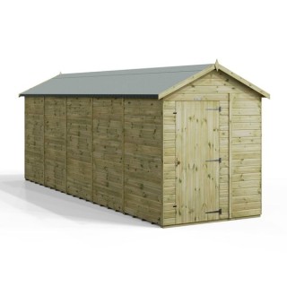 20x6 Premium Powersheds Apex No Windows
