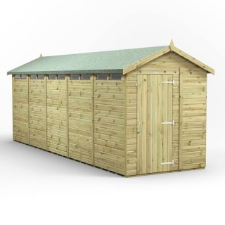 20x6 Premium Powersheds Security Apex