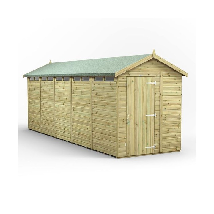 20x6 Premium Powersheds Security Apex