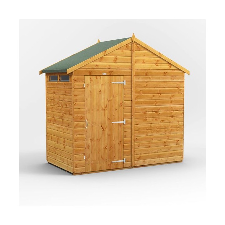4 x 8 Power Apex Security Shed