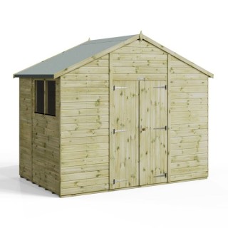 6x10 Premium Powersheds Apex Double Doors