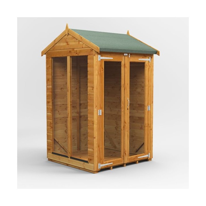 4 x 4 Power Apex Summerhouse