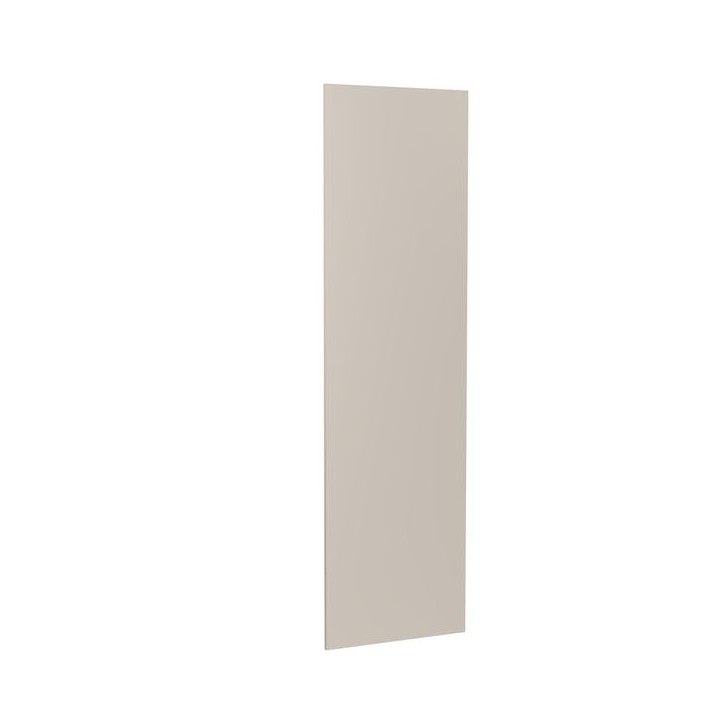 Flatpack Larder End Panel Slab Super Gloss Light Grey