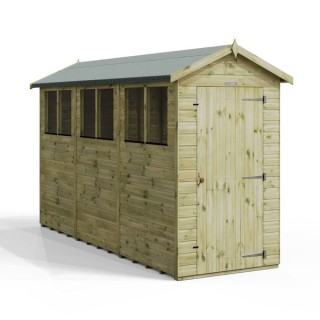 12x4 Premium Powersheds Apex