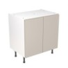 Flatpack Base Unit J-pull Ultra Matt Light Grey 800mm - FKKJ0736
