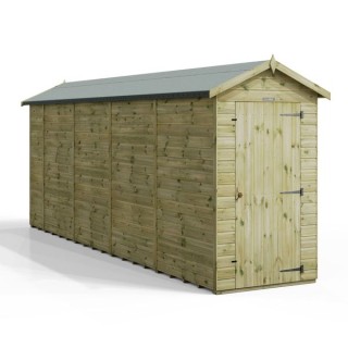 18x4 Premium Powersheds Apex No Windows